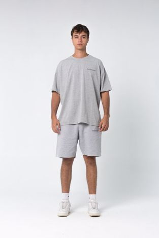 Grey Long Shorts
